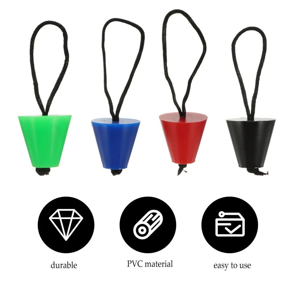 

5pcs Canoe Stopper Silicone Kayak Scupper Plug Canoe Drain Holes Stoppers