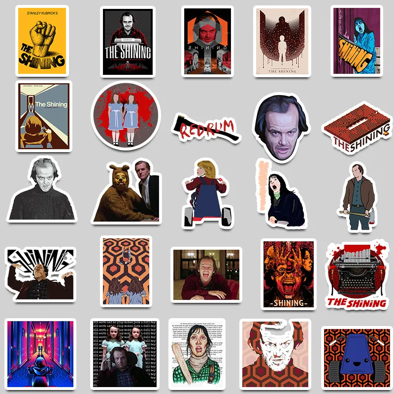 10/50 шт из фильма ужасов Сияние Стикеры s для DIY мобильный телефон ноутбук Чемодан