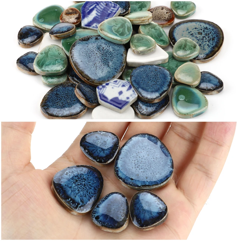 100 г керамическая мозаичная плитка для рукоделия неправильной формы мозаичные