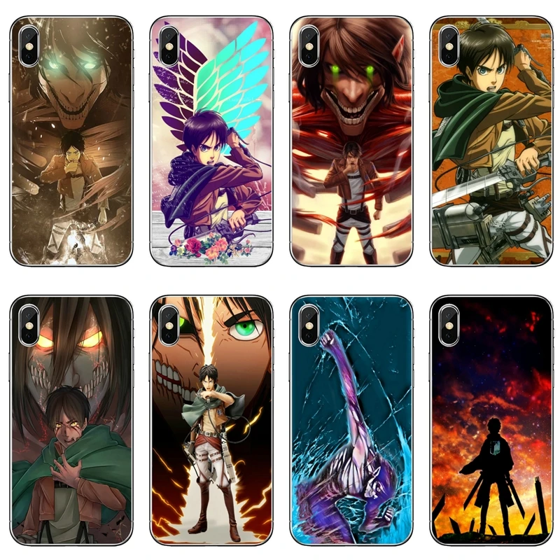 Аксессуары чехол для телефона атака на Титанов Эрен Huawei P30 P20 Pro P10 P9 P8 Lite Y5 Y6 Y7 Y9 P Smart