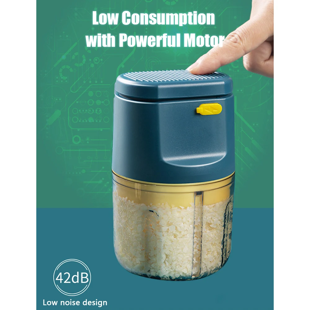 

Z50 Многофункциональный пресс для чеснока 230 мл портативный измельчитель для чеснока Электрический кухонный измельчитель комбайн мини-Изме...