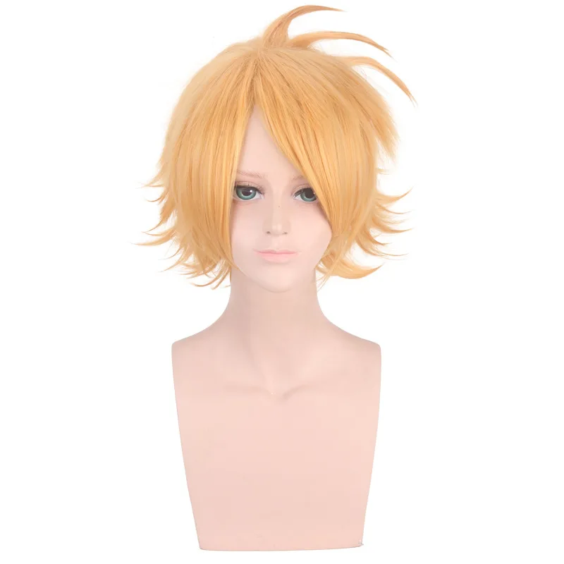My Boku no Hero academic Kaminari Denki короткий красный термостойкий косплей костюм парик + шапка
