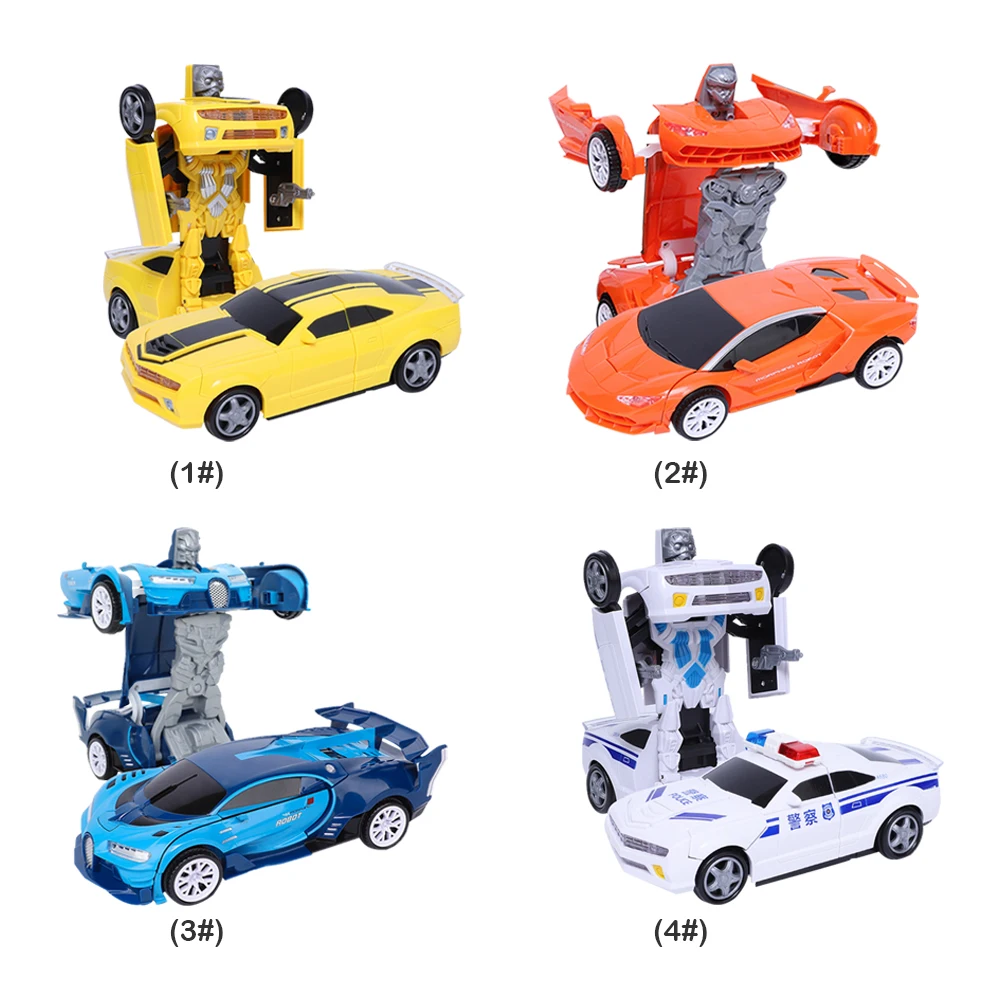 

Car Transformation Robots Skillful Design and Exquisite Appearance Vehicle Deformation Model Kids Children Toys Boys Gift