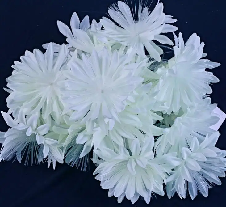 

LED flower string lights room decoration flash girl photo props battery lights Korean style fabric heart string lights