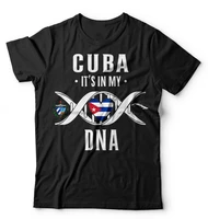 cuba is my dna proud cuban heritage pride stylized t shirt summer cotton o neck short sleeve mens t shirt new s 3xl