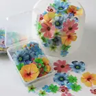 50 шт. новые цветы, капкейк, Топпер, клейкая рисовая бумага, украшение для торта, выпечка, Свадебная вечеринка