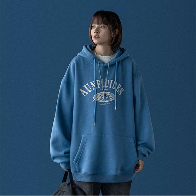 

Women's Sweatshirt Spring Autumn Hooded Sweatshirts Loose Casual Women's Polerones Solid Street Women's Hoodie 2021 New Korean