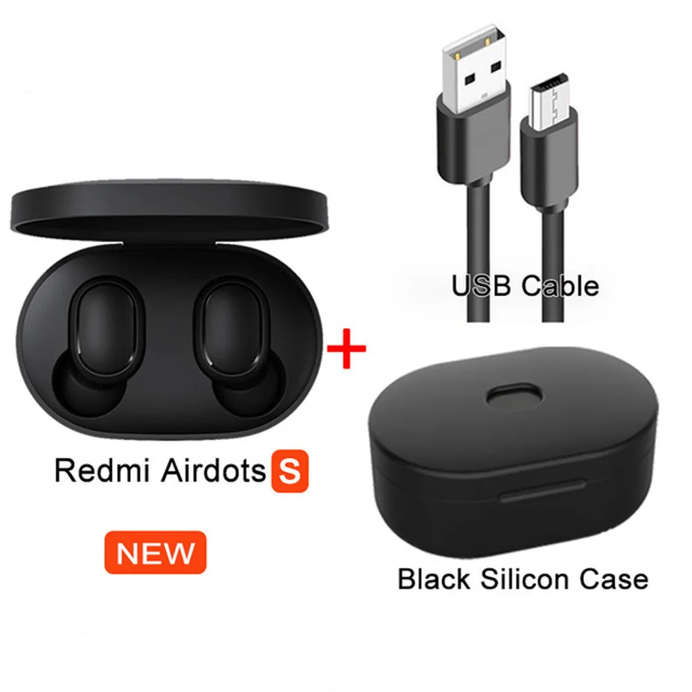 Беспроводные наушники Xiaomi Redmi AirDots S TWS Blutooth V5.0 с шумоподавлением и микрофоном