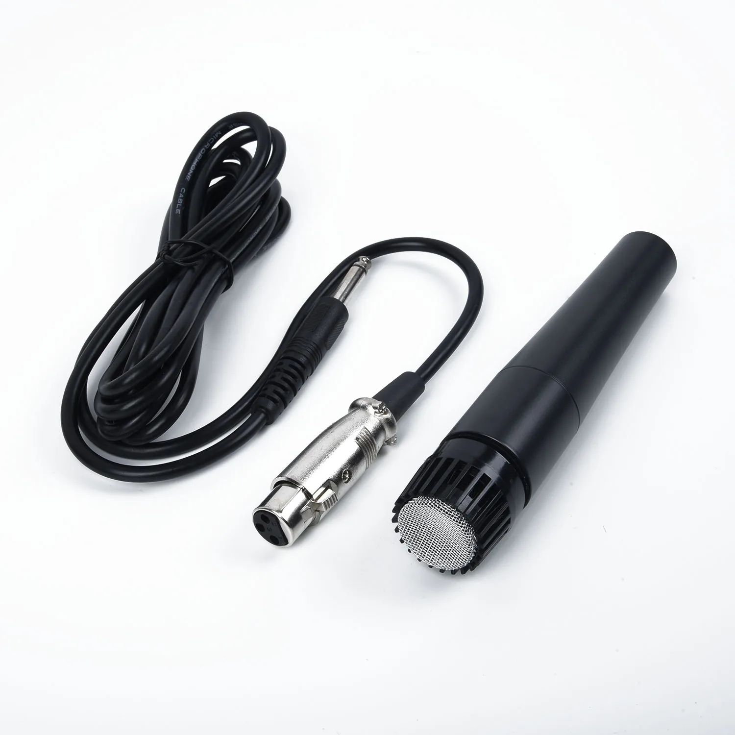 

Professional Handheld Microphone With Cable Wired Moving Coil Dynamic For Stage Performance Sing Dance Instrument Accessories