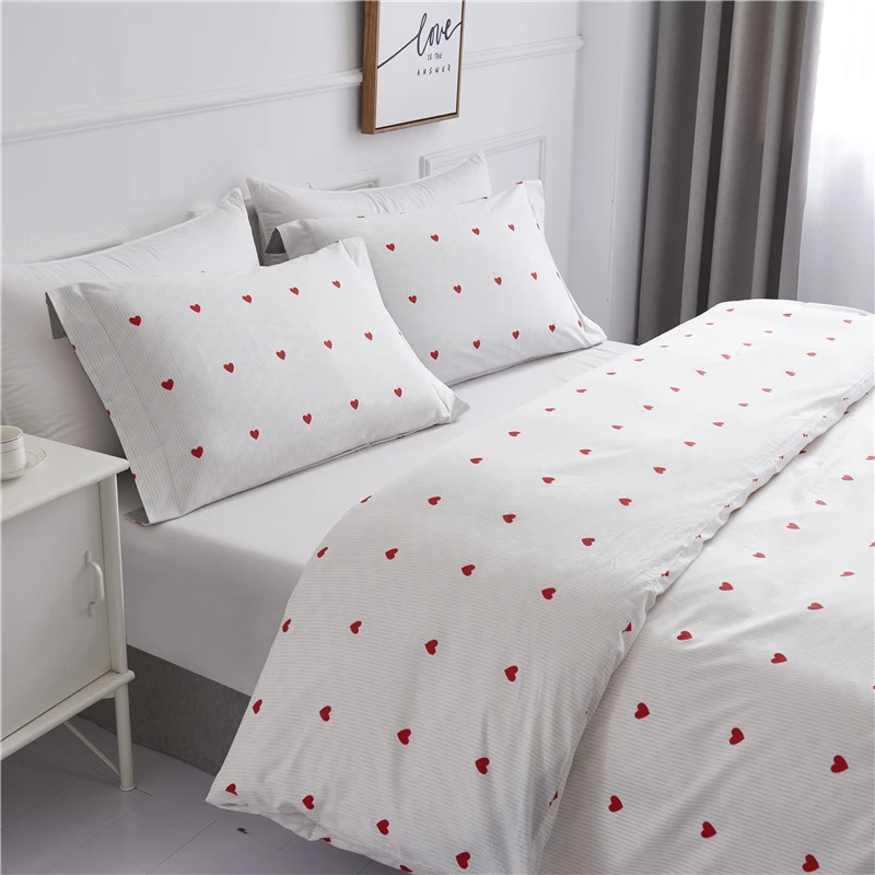 Хлопковый набор пододеяльников комплект постельного белья Комплект постельное