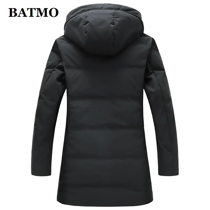 BATMO 2019 Новое поступление зимние высококачественные куртки с капюшоном на 90% белом
