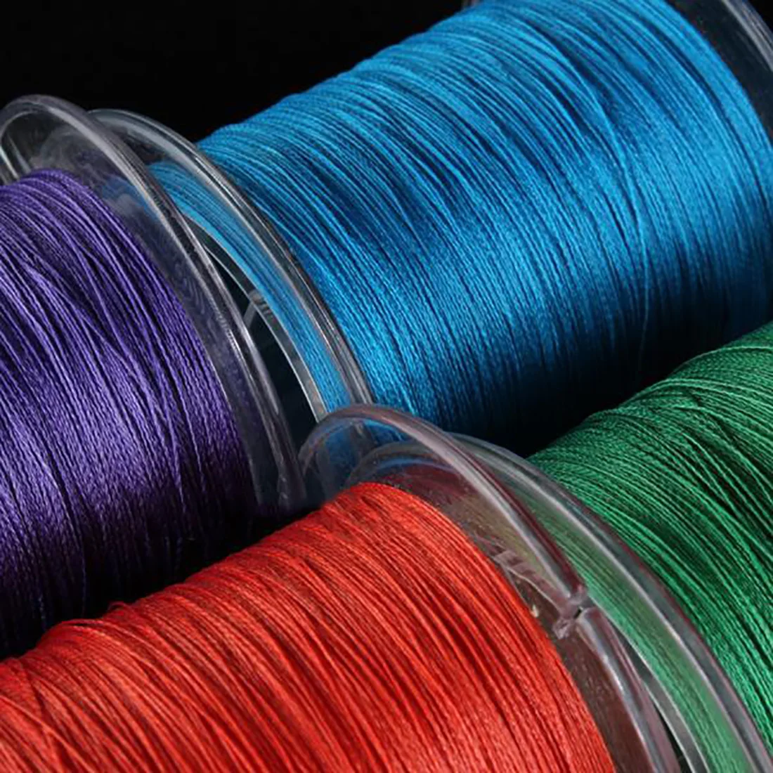 

Hot Sale 8 Strands 20lb 5pcs Fishing Line Braided Fishing line Multifilament Fishing Line Rope peche Wire Brand New 100 Meters