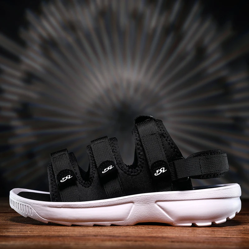 

Сандалии мужские легкие тканевые, плоская подошва, Повседневная Уличная пляжная обувь, размеры 36-46