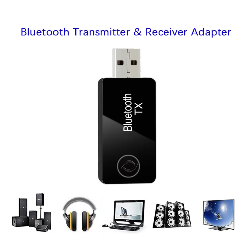 1 шт. беспроводной USB адаптер для ПК ноутбук компьютер Bluetooth USB Bluetooth адаптер передатчик аудио приемник Bluetooth ключ