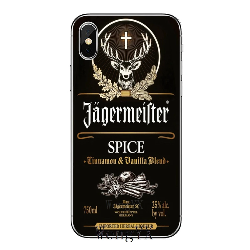 Для Samsung Galaxy S10 Lite S9 S8 S7 S6 edge Plus S5 S4 Note 9 8 5 4 mini Jagermeister логотип аксессуары чехол для