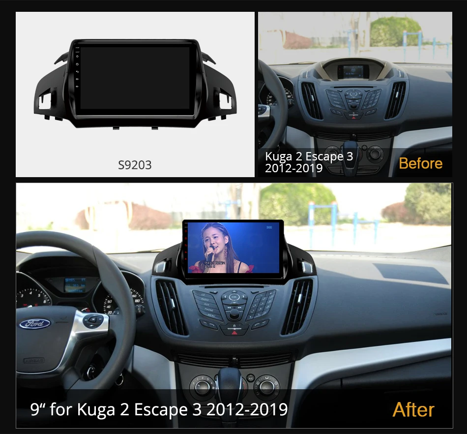 Verkaufen Ownice K7 6G + 128G Ownice Android 10,0 Auto Radio Für Ford Kuga 2 Escape 3 2012 - 2019 GPS 2din 4G LTE 5G Wifi Autoradio 360 SPDIF