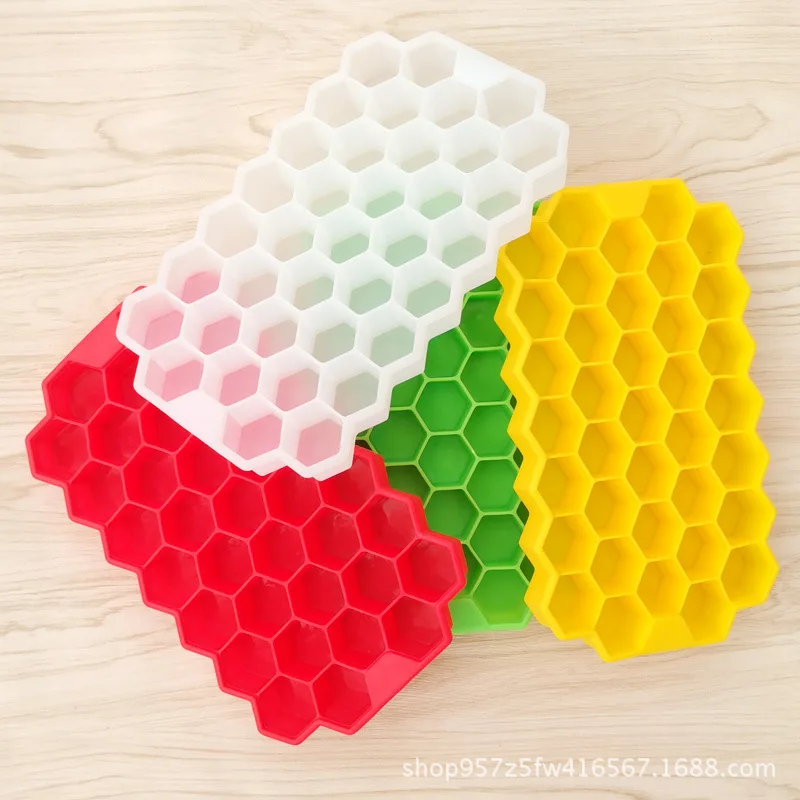 

1pcs Silicone Honeycomb Modeling Cake Chocolate Mold Ice Tray Cube Bee Honey Ice Maker Mold Kitchen DIY Baking Tools H645