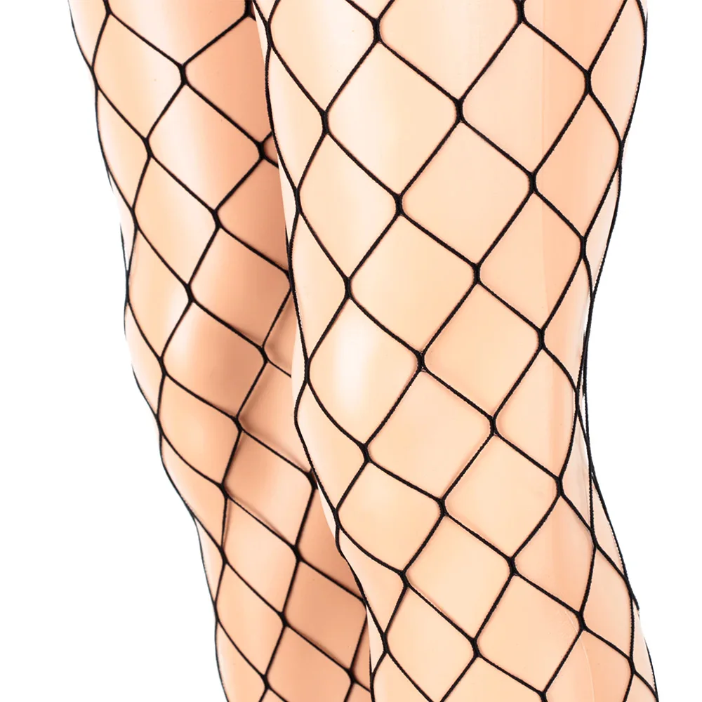 Сексуальное ажурное для женщин чулки Кружевной Топ Бедра Высокие Колготки