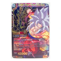 dragon ball z gt super saiyan 4 heroes battle card ultra instinct goku game collection cards