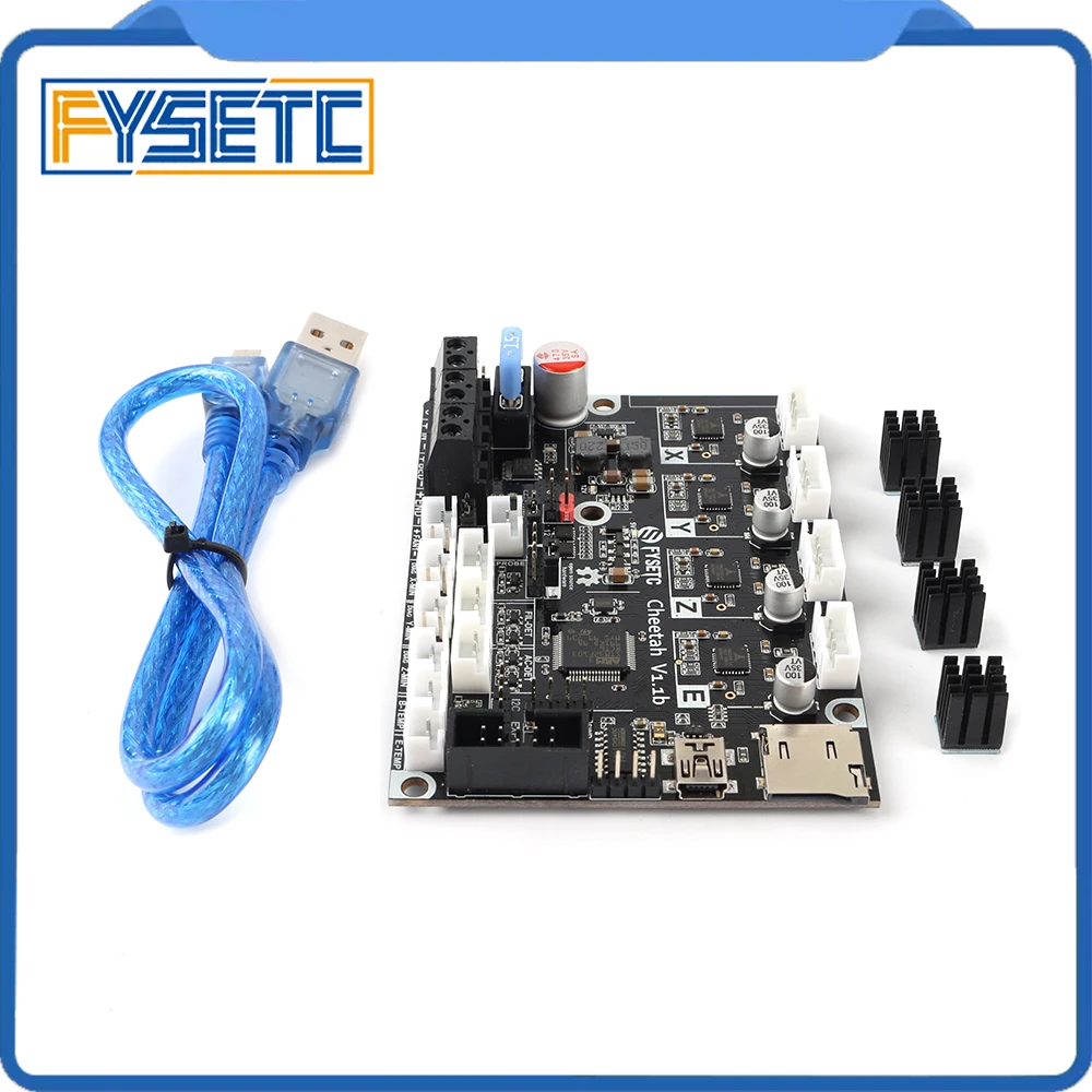 Cheetah v1.1b 32 бита доска TMC2209 UART Бесшумная доска Marlin 2,0 SKR mini E3 TMC2208 для Creality CR10 Ender-3 Ender 3 Pro Ender 5