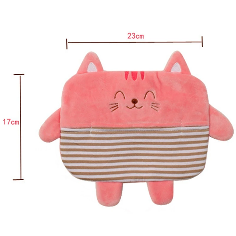 

Cute Cartoon Car Tissue Boxs Auto Visor Tissue Case Hanging Kawaii Plush Animal Paper Towel Cover Holder Portable Paper Box