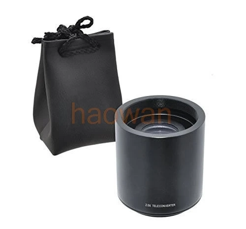 

2.0x 2x телеконвертер увеличение объектива для t t2 Крепление 420-800 мм 500 мм 800 мм 900 мм 650-1300 мм телеобъектив