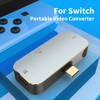 4k 1080p video converter hdmi compatible for hd fast projection expansion converter adapter for switch computer pc mobile phone