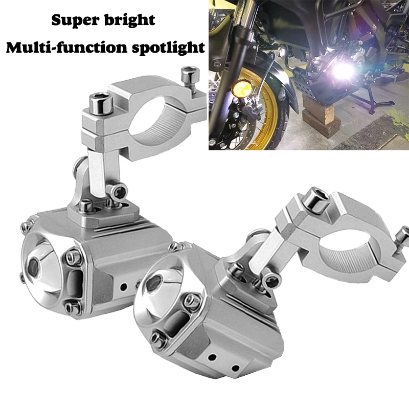 For BMW R1200 gs Auxiliary Lights Motorcycle 60W 6000K Spot Driving Fog Lamps For BMW R1200GS F800GS F700GS F650 K1600