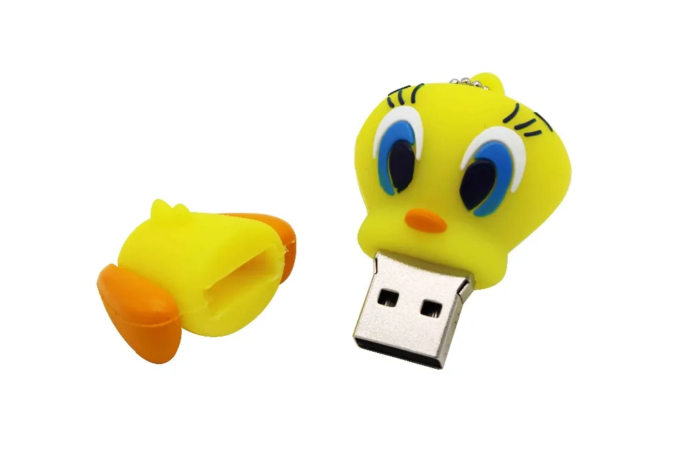 Флеш-накопитель usb с мультипликационным принтом «TEXT ME», 64 ГБ, кролик, Лев, утка, usb 2,0, 4 ГБ, 8 ГБ, 16 ГБ, 32 ГБ, флешка, милый подарок, usb