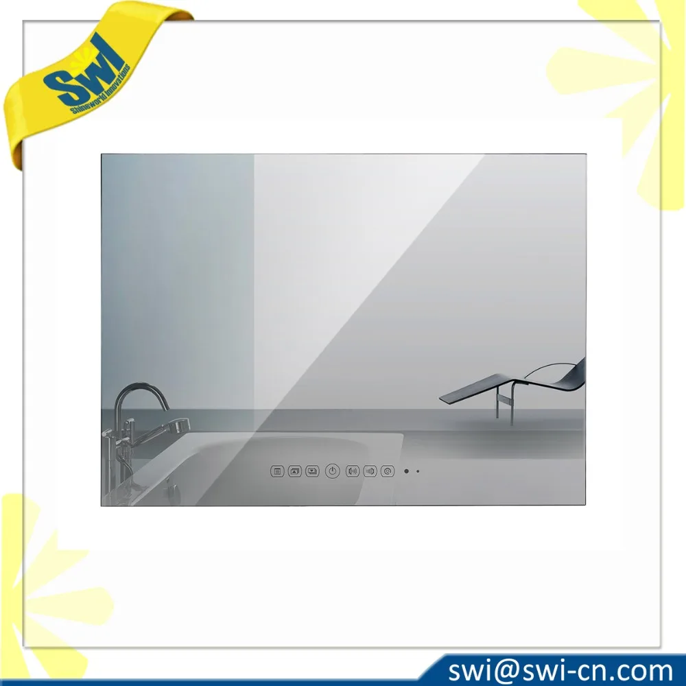 

15.6" Waterproof Frameless Mirror LED Screen TV