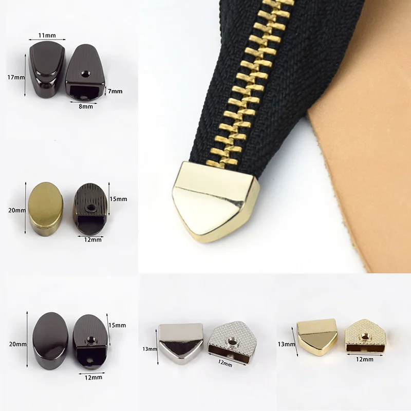 10 шт. тянуть нож тэйл-Лок пряжки с зажимом металлическая молния шнур единый