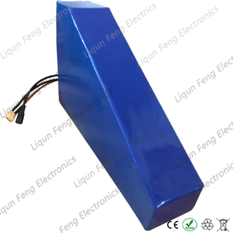 Треугольная литий-ионная батарея 72 в 21 ач с бесплатным таможенным налогом Ач 1500