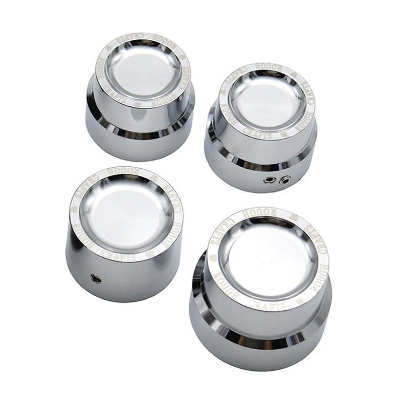 

Motorcycle Front Rear Axle Nut Cap Covers for Sportster XL883 XL1200 2004-2013
