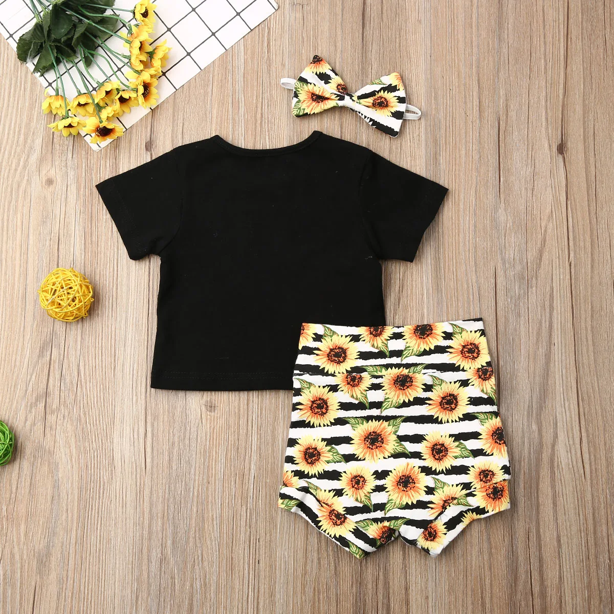 Одежда для маленьких девочек одежда новорожденных топы с короткими рукавами +