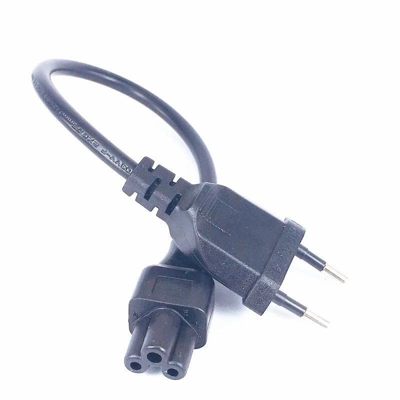 2 контактный штекер для кабеля адаптера IEC 320 C5 блока питания ноутбука стандарт ЕС|