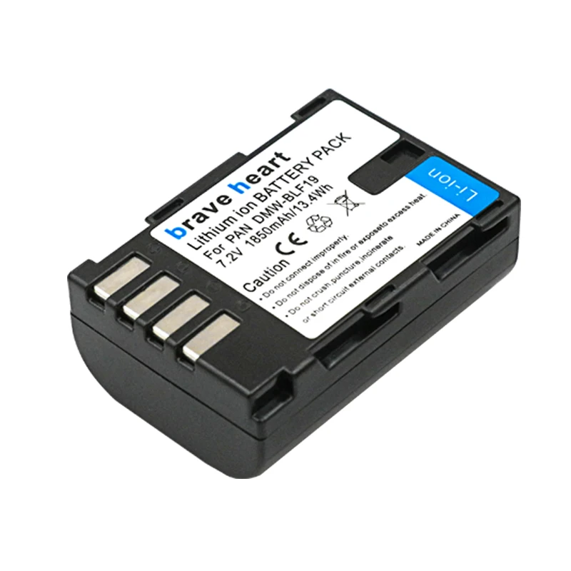 4 шт. 1850 мА/ч DMW BLF19 ДМВ Li Ion Батарея + ЖК дисплей USB Зарядное устройство для цифрового