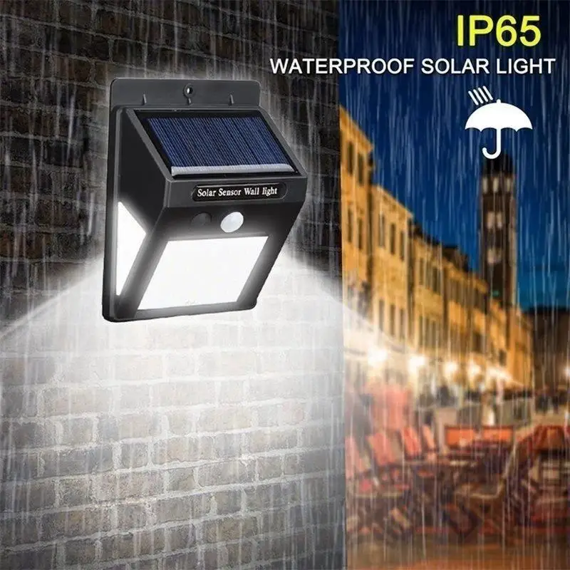 

40LED Fence Light Walkway Lights Eco-Friendly Durable Wall Light Street Lamp Home Outdoor