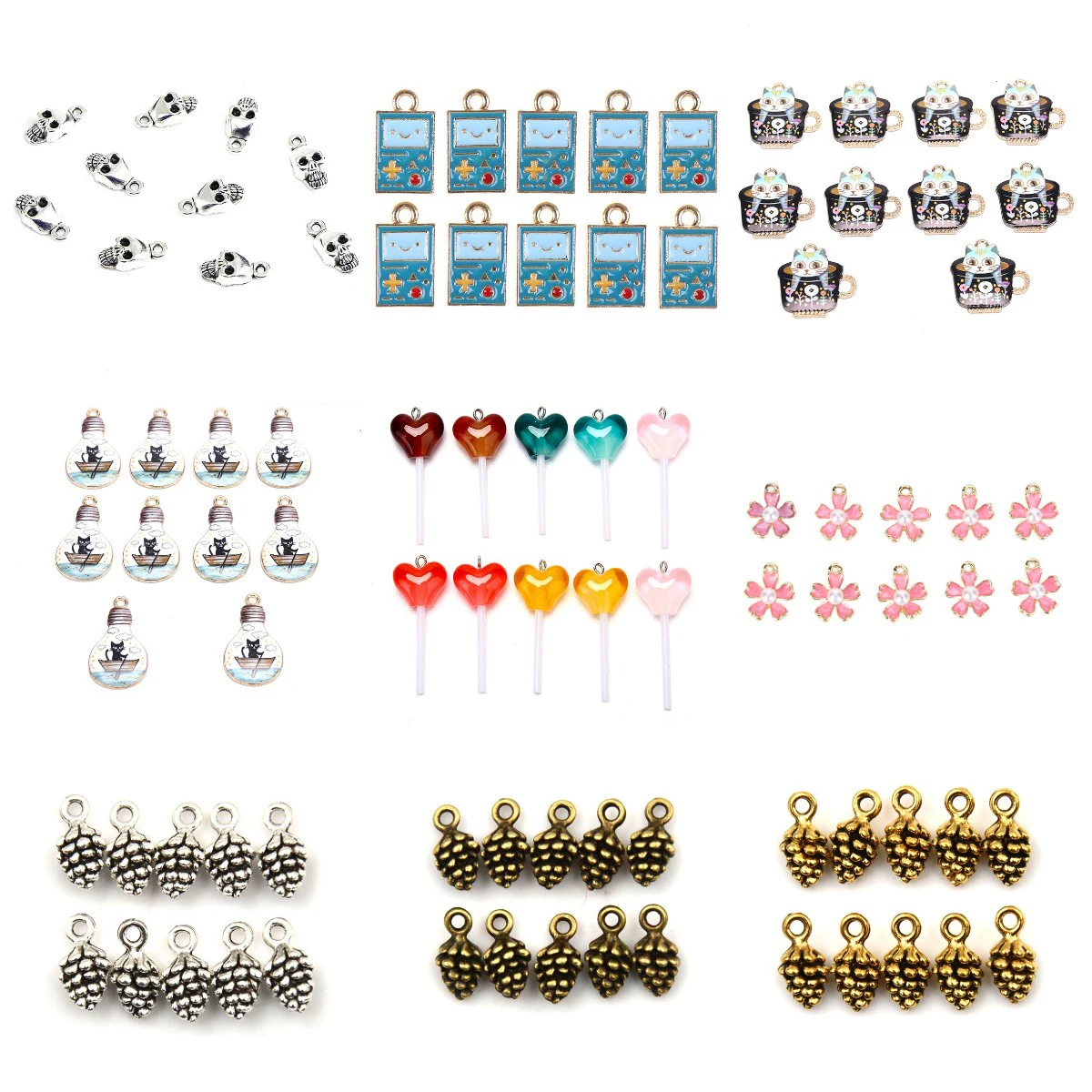 

10 шт./лот красочные эмалевые подвески в виде бабочки, сделай сам, серьги, ожерелье, ювелирные изделия, аксессуары