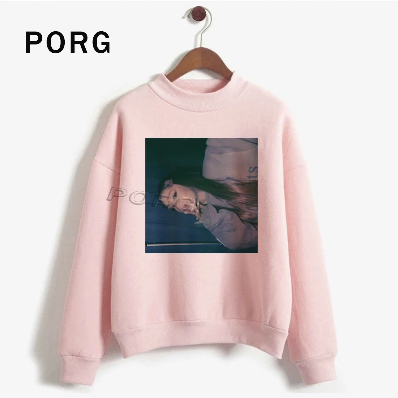 Женская толстовка с капюшоном Ариана Гранде готика Харадзюку эстетическая