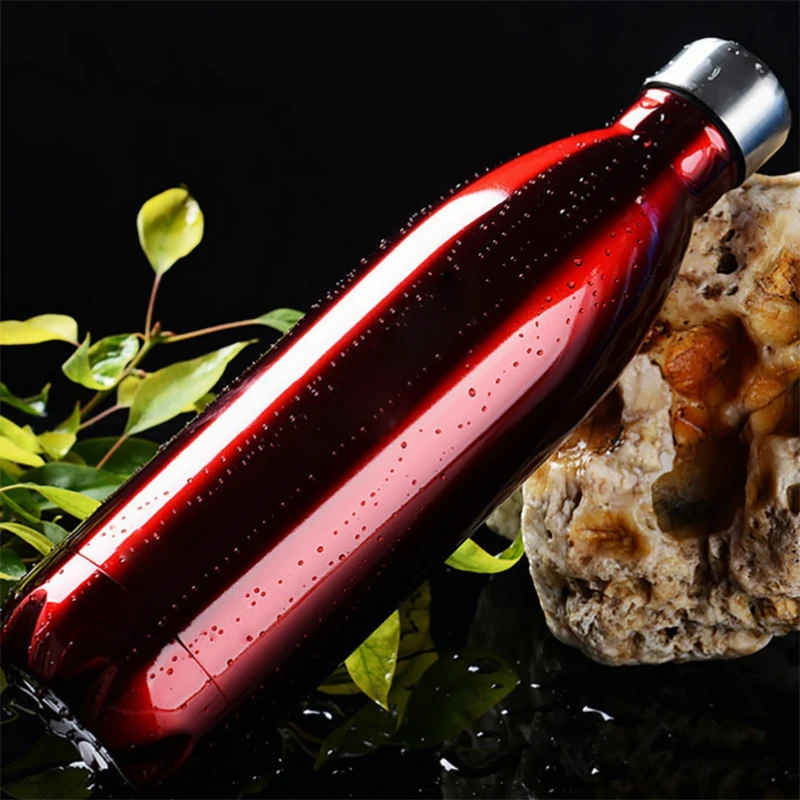 Герметичная бутылка для воды с двойными стенками 500 мл | Спорт и развлечения