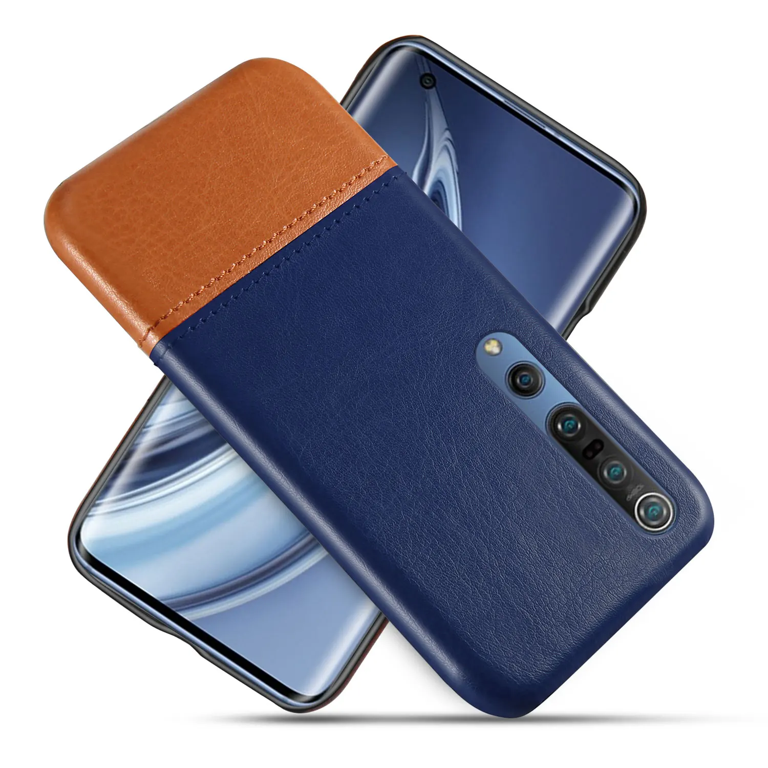 

for xiaomi 10 pro ultra mobile phone leather case back shell leather phone case