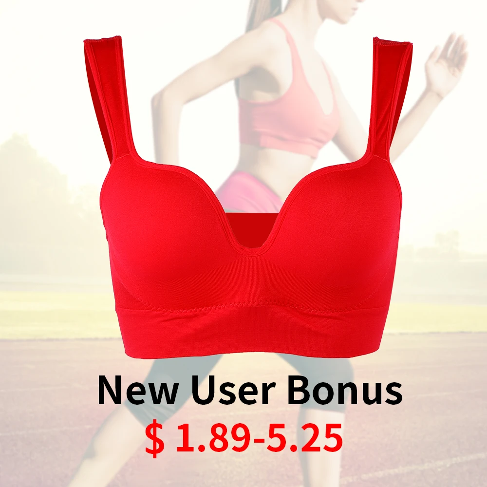 Sports Bra Women's Tube Crop Top Gym Bralette Active Sportswear Girls Without Frame Bones Underwear Invisible Yoga Unwired |