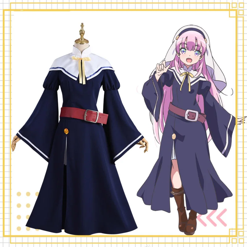 

2020 Anime Kamisama ni Natta The Day I Became A God Hina Cosplay Costume Women Uniform Dress Party Halloween Carnival Outfit
