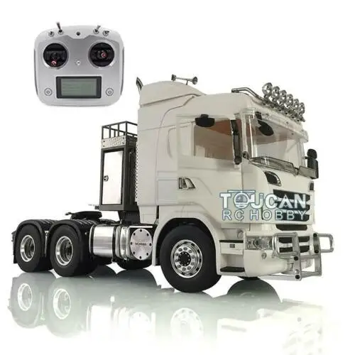 1/14 6*6 LESU Металлическое шасси оборудование стойка для Hercules Scania тракторная