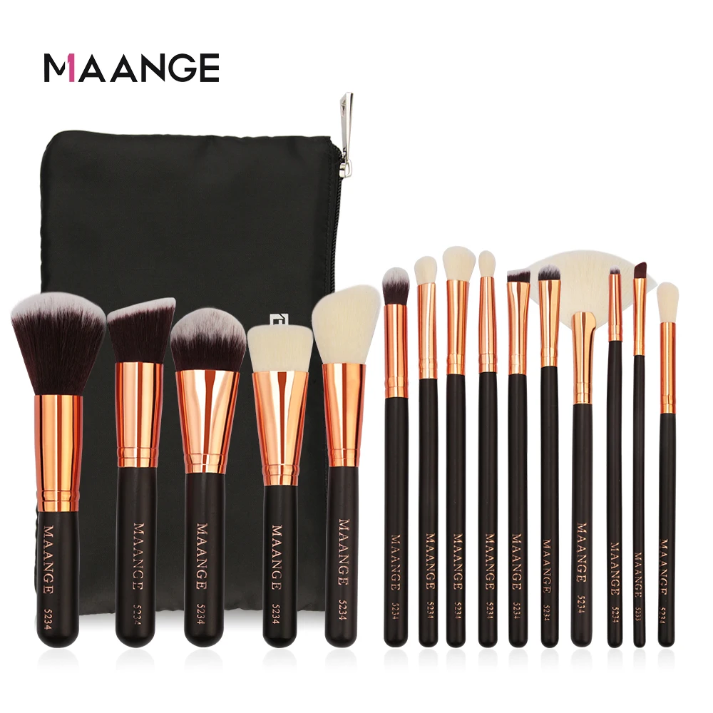 Набор кистей для макияжа MAANGE 6/8/15 шт.|Аппликатор теней век| |