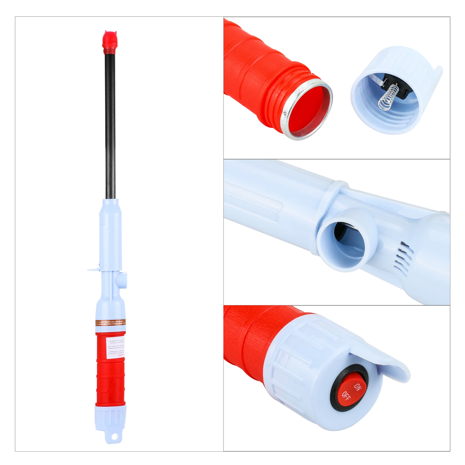 

Portable Universal Cars Electric Pump Liquid Transfer Pump Sucker Hose Auto Outdoor Fuel Gas Oil Transfer Suction Pipe