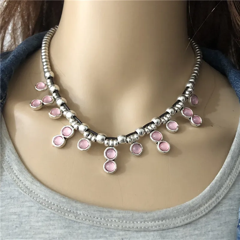 Оптовая продажа бренд Anslow винтажные конфеты акриловые бусины для женщин женское