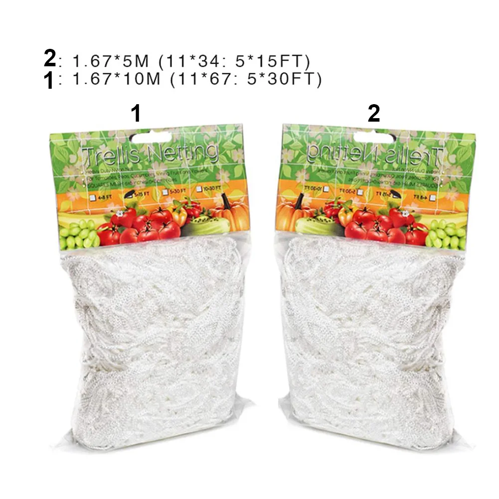 

5/10m Morning Glory Cucumber Flower Vine Home Garden Plants Climbing Growth Mesh Net Supplies