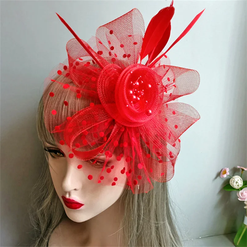 

Европейские и американские сетчатые свадебные головные уборы ручной работы в стиле ретро банкет сетчатый свадебный головной убор на заказ ...