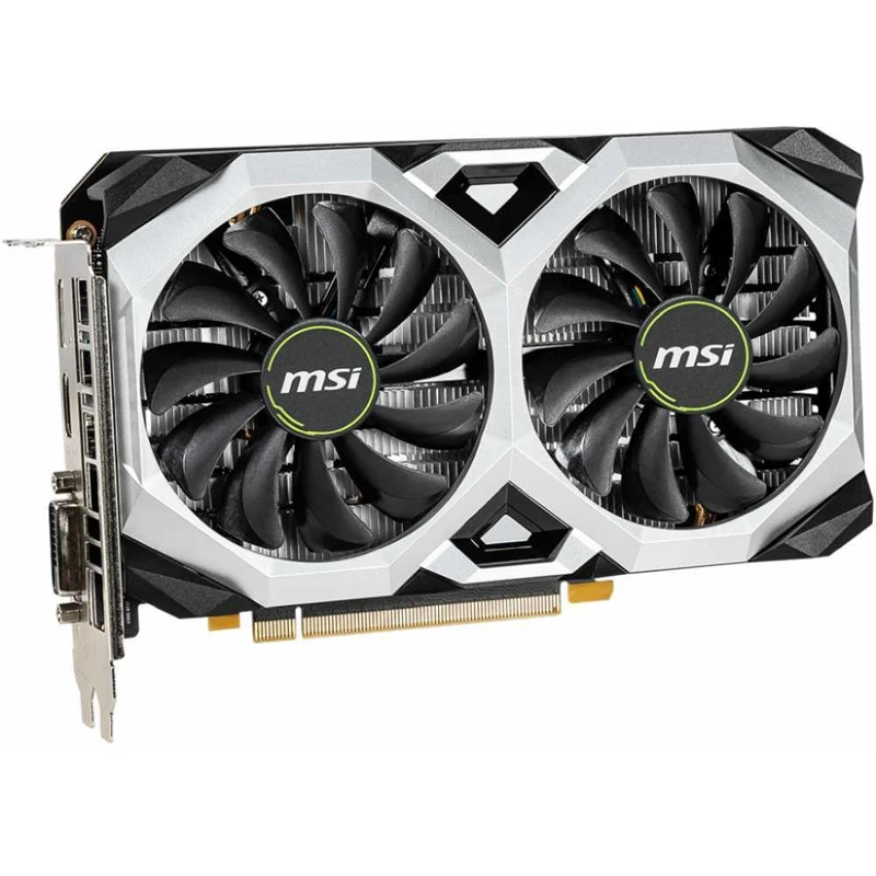Видеокарта MSI NVIDIA GeForce GTX 1660 SUPER VENTUS XS V1 6GB GDDR6 Ret для игрового ПК с высокой частотой графики.